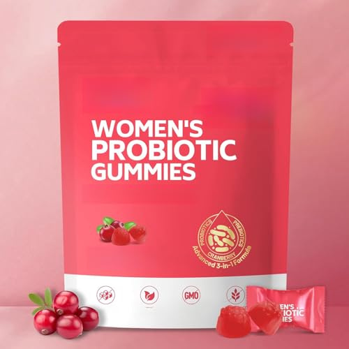 [Gomitas probióticas para mujeres] Probióticos vaginales para mujeres, Gomitas de equilibrio para mujeres, Gomitas prebióticas, Probióticos de arándano para la salud vaginal de las mujeres, Equilibrio