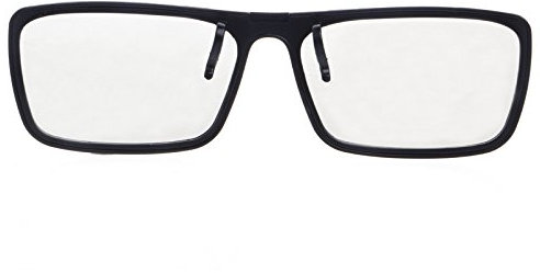 fivekim Clip-on- Occhiali circolari passivi polarizzati 3D per TV Real 3D Cinema 0,22 mm quadrati con clip a vibrazione 3D