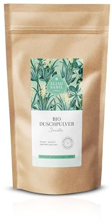 ELIAH SAHIL Bio Duschseife Empfindliche Haut 250g – 100% Natürlich, Zertifiziertes Naturduschgel, Vegan, Chemiefrei, Zero Waste, Plastikfrei, Umweltfreundlich, Unique Standard