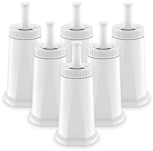 ARETHONE Wasserfilter Ersatz für Sage Kaffeevollautomat, 6 Stück Ersatz für Sage Barista Express Pro Wasserfilter, Water Filter für SES810/SES880/SES920/SES980/SES990/SES875/SES008/BES008