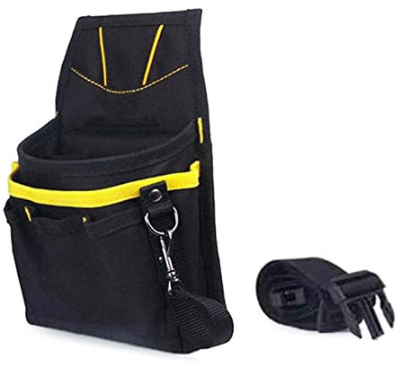 Busta di Vita Utility Professionale - Tasca per Strumenti Oxford, Porta Strumenti di Cintura Organizzatore Hardware per Film di Alluminio Auto