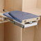 Extendable Ironing Board, 180° Cupboard Pull-Out Folding in Cupboard Foldable Table Sleeve Board Extendable Ironing Shelf Foldable Rotatable for Drawer Wardrobe Ironing Board