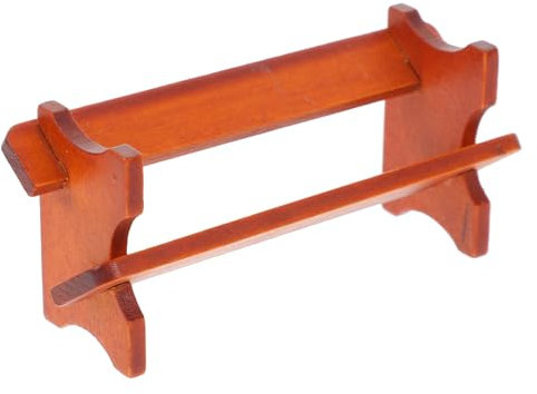 SAFIGLE Bücherregal Puppenhausregale Küchenschränke Für Puppenstuben Puppenhaus-küchenschränke Mini-aufbewahrungsstall Aus Holz Holzschrank 1:12 Regaldekor Schließfach Hölzern Miniatur