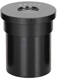 Mikroskop-Zubehör, Mikroskop-Zubehör, Okular WF5X, WF10X, WF16X, WF20X, WF25X, biologisches Mikroskopobjektiv, Weitwinkelobjektiv, Monokularteil, Haltbarkeit und zuverlässige Leistung (Größe: WF20X (1
