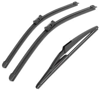 Auto Wischer Für Fiat Für 500L 2012 2013 2014 2015 2016 2017 2018 2019 2020 26 + 15 + 11 Vorne Hinten Wischer Windschutzscheibe Fenster Zubehör Wischerblätter