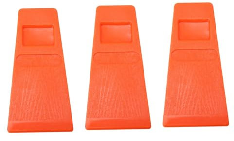 POPETPOP 3stücke Fällkeil Für Baumfällung Kompakter Holzspaltkeil Für Sicheres Und Präzises Fällen Von Bäumen Bei Schweren Und Wetterbeständig