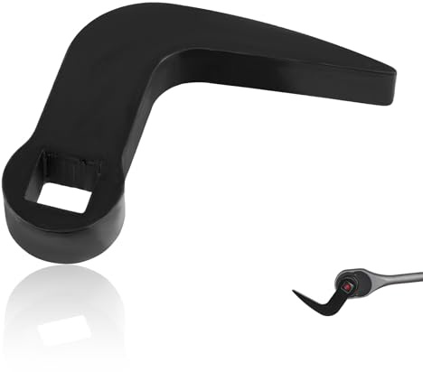 Adattatore per Testa di Leva, a Forma di L Utensile con Testa Adattatrice per Piede di Porco Attacco da 1/2 Strumenti per la Riparazione di Auto con Rimozione di Semiassi per Spazi Ristretti