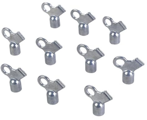 10pcs Steel Radiator Bleeding Keys Small Radiator Bleed Keys Upgrades For Easy Heaters Valves Control In Homes &