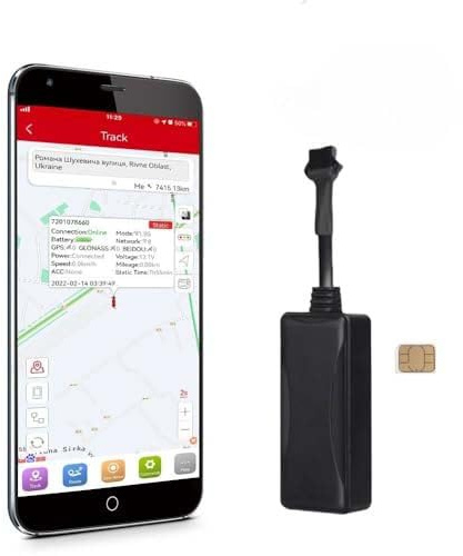 LMHOME 4G GPS Tracker Car Motorcycle Truck, Real-time Tracking up to 3-10 m, Theft Alarm & Geo Fence, Lifetime Tracking Platform, Waterproof, Compatible with iOS/Android/Web