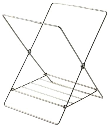 Milageto Support de sac poubelle pliable et polyvalent, support stable pour le linge, la maison, le pique-nique, l'intérieur et l'extérieur.