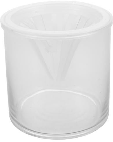 Alipis Vaso Idroponico in Vetro con Rete per Propagazione Piante Contenitore Trasparente per Coltura Fuori Stazione da Tavolo per Bulbi e Ortaggi Accessorio per Giardinaggio Urbano