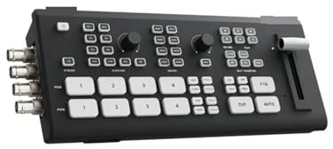 AUBEST Video Switcher, Multiple Camera SDI Live Stream Video Mixer Switcher With SD Record