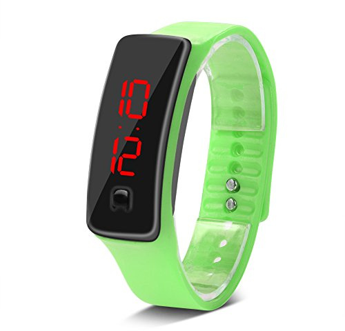 Sonew Orologi Sportivi, Orologio da Polso in Silicone LED Calendario Digitale Bracciale da Polso per Donna Uomo Sweatproof Long Time Standby Leggero