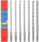 KapStrom Set di 7 punte da trapano in carburo SDS Plus (6/8/10/12/14 mm) per martelli perforatori e trapani a percussione, punta in tungsteno per muratura in calcestruzzo e mattoni