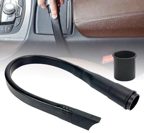 Boquilla Larga Flexible,62 CM Boquilla Larga Flexible,Flexible de aspiración Plana del Tubo Largo,para Todas Las aspiradoras con conexión de 35/32 mm,Tubo aspiradora Universal