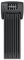 ABUS folding lock BORDO 6000C/120 with SH lock holder - NumberHardened steel lock - Bicycle lock with 4-digit code - ABUS security level 10 - Bicycle accessories - Length 120 cm