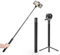 Camera Monopod, 100cm Adjustable Extension Pole Lightweight Stick with 1/4in Screw Interface for Panoramic DSLR, Sports Camera, Smartphone, Micro Single