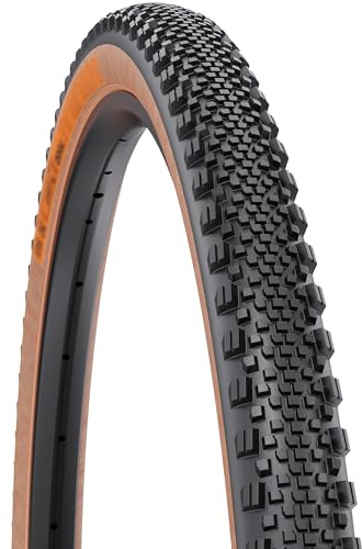 WTB Raddler Gravel Bike Tire (700 x 44) Tubeless Folding - Light Fast Rolling - SG2 Puncture Protection - Bikepacking (Iconic Tan Sidewall)