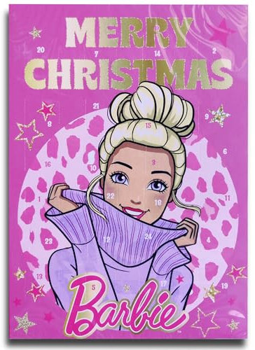 Adventskalender BARBIE Schoko Kalender Scholaden Weihnachtskalender