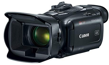 Canon LEGRIA HF G50 4K Camcorder - 4K UHD/25P - 20x Optical Zoom Lens - Optical Image Stabilization - Dual Card Slots - USB-C Connectivity Live Streaming Support Black (Renewed)