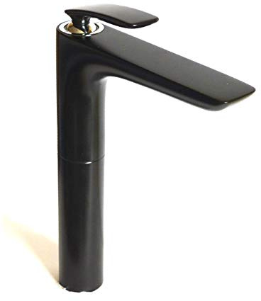 Kludi Waschschuessel-Einhebelmischer Balance 522988775 schwarz matt/chrom