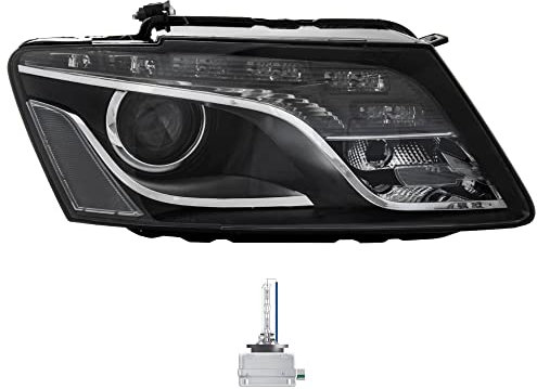 EISENFELS Bundle Set 70778160 Scheinwerfer rechts + Leuchtmittel D3S Xenarc kompatibel mit Q5 8RB
