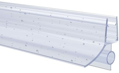 Duschdichtung PVC Ersatzdichtung Dusche Bad TYP-18 200cm Glasstärke 10mm