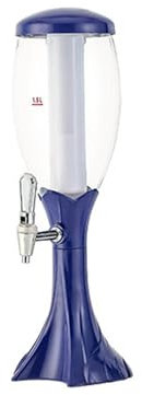 Dispensador de bebidas brillante con grifo para cerveza, dispensador de bebidas versátil, perfecto para fiestas de bar y reuniones al aire libre, torre de bebidas brillantes
