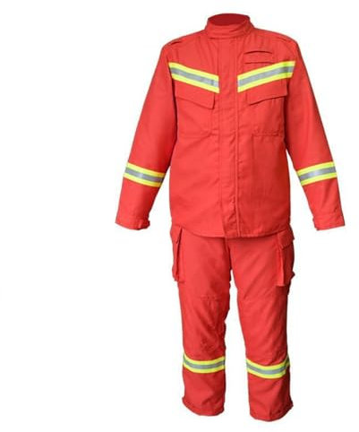 Sonew Tuta Vigile del Fuoco, Uniforme Pompiere Ignifuga, Indumenti Protettivi per Ingranaggi Ignifughi, Tuta Vigile del Fuoco per Adulti, per Soccorsi di Emergenza (M (170 cm))