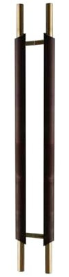 BYEZQYB Türgriff aus Massivholz für Glastüren, moderner Haustürgriff, Langer Griff für gewerbliche Bars, Geschäfte/Wohngebäude (Farbe: Stil 3, Größe: 80 x 50 cm)