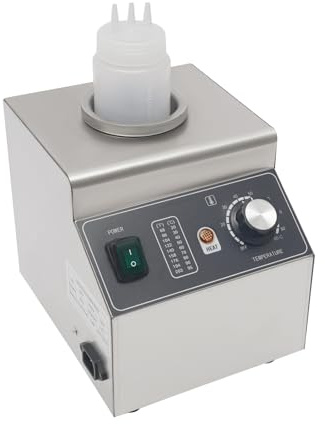 Chauffe Sauce électrique 100W Distributeur de Chocolat Température Réglable Chauffe-Sauce pour Aliments Distributeur de Sauce électrique,pour Hôtel, Cafétéria, Famille