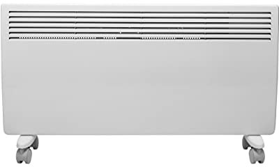 Devola 2000W Wifi Enabled Eco Electric Panel Heater, Smart radiator works with Alexa, Energy Efficient Adjustable Thermostat with Timer, wall mounted radiator & Floor Stand, Lot 20, DVM20WF