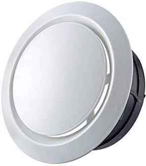 Riloer Grille de ventilation à disque, 100mm diamètre de montage cercle de ventilation à disque réglable couvercle de grille d'aération