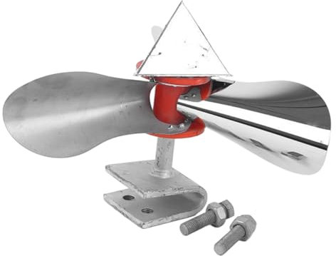 BESPORTBLE Moulin à Vent Réfléchissant Métal pour Jardin Outil Anti-Oiseaux avec Mouvement Continu