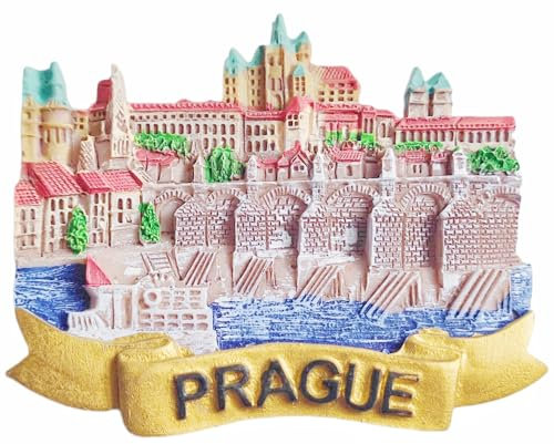 Kühlschrankmagnet in Prag, Tschechische Republik, Tourismus, Souvenir, Kühlschrank, 3D-Dekoration, Bastel-Kollektion