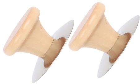 Cabilock 2pcs Heat-Resisting Pot Lid Handles Sturdy Lid Knobs for Kitchen Pots and Pans