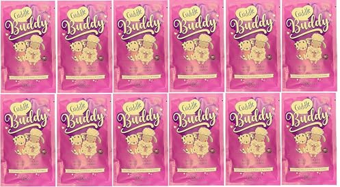12er Pack Dresdner Essenz Badeschaum Cuddle Buddy für Kuschelfreunde 12x 60g