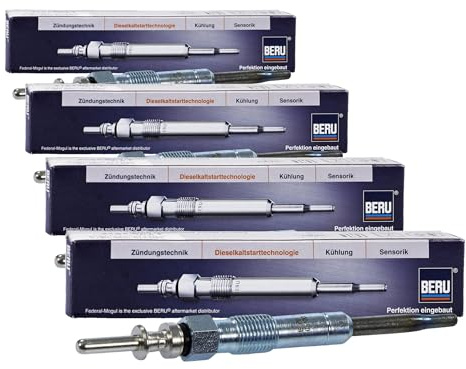 Beru GE102 Bujías de Incandescencia (Paquete de 4)