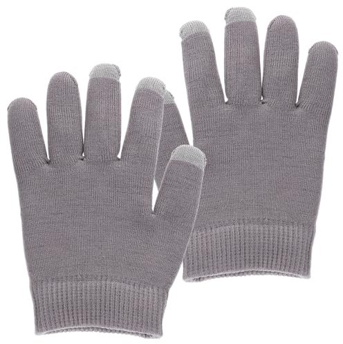 TOPPERFUN Gel Moisturizing Gloves Hand Caring Gloves 1 Pair Breathable Comfortable Gel Material Soft Hydrating Lotion Infused for Women Overnight Spa Hand Protection and Moisturizing Care