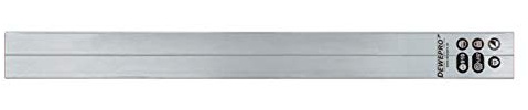 DEWEPRO® H-Profil HA-Profil Aluminium Kartätsche - Abziehlatte - Richtscheit - Putzlatte - Länge: 100cm / 1m
