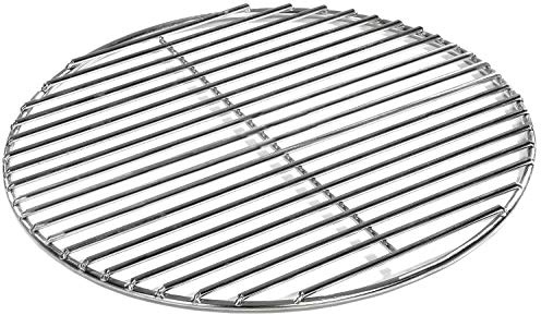 Grillrost Ø 54,5 cm aus Edelstahl rostfrei und elektropoliert 4mm für Grill rund, Kugelgrill, Feuerschalen Grillschalen Rundgrill