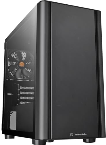 Thermaltake V150 Tempered Glass Micro Chassis | PC-Gehäuse | Micro ATX | Schwarz