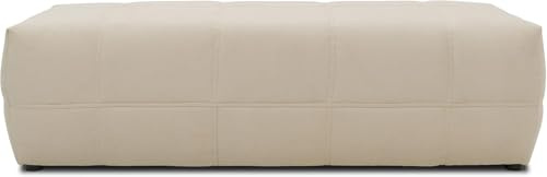 DOMO. collection Polsterhocker Brandon, Sitzhocker, Fußhocker, Hocker 150 x 60 x 40 cm, beige | Hocker mit rechteckiger Form als Sitz- und Fußhocker, flexibel einsetzbar, 150 x 60 x 40 cm (BxTxH)