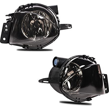 WISGOL Nebelscheinwerfer passt für BMW 3 Series (SDN/WGN) (E90/E91) 2005-2008 Ein Paar Nebelscheinwerfer Rauch linse H11 Leuchtmittel