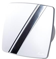 Awenta Kleinraumventilator Wandventilator System Silent Linea Silber 100
