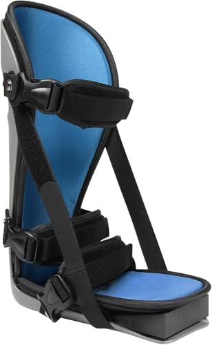 OXFUZZ Fascitis plantar Férula Soporte para Pie Bota Tendinitis Brace para Fascia Tendón y pantorrilla Estiramiento Talón Hueso M