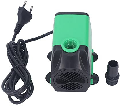 Pompa Ad Acqua Sommergibile 2000L/H Flusso 3 Metri Pompa Fontana di Sollevamento per Acquario Stagno Acquario Irrigazione