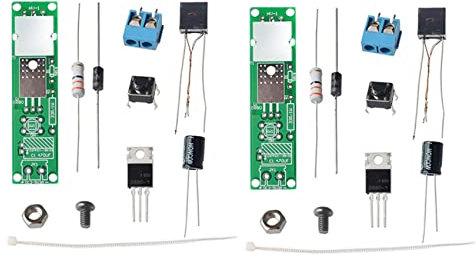 reamhome 2X DC3-5V DIY Kit Hoch Spannung Generator Lichtbogen Zünder Feuerzeug Kit für DIY Elektronisch Produktion Suite