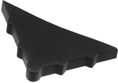 WJIAYAO Kantenschutz 10PC Schwarz Verpackung Eckenschutz Sichere Eckenschutz Tisch Schreibtisch Eckenschutz Kinder Sicherheit Kantenschutz Möbel Schützen(55x8mm)
