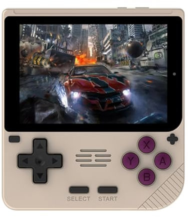 NULA V10 Console di Gioco Portatile Retrò , Arcade Linux Emulatore Portatile di Console per Giochi Tascabili IPS da 3,5 Pollici, Batteria da 3000 MAh 8 Ore - Nessun Gioco